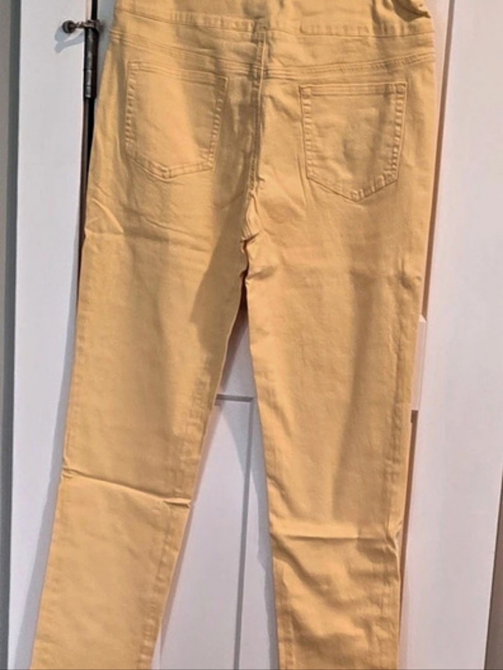Chadwicks Comfort Waist Straight Leg Colored Denim Straight Leg Jeans in Yellow